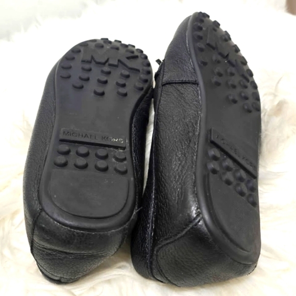 Michael Kors Everett Leather Moccasin Black Loafers Flat Women's Size 6M🌴✌️ - Picture 9 of 10